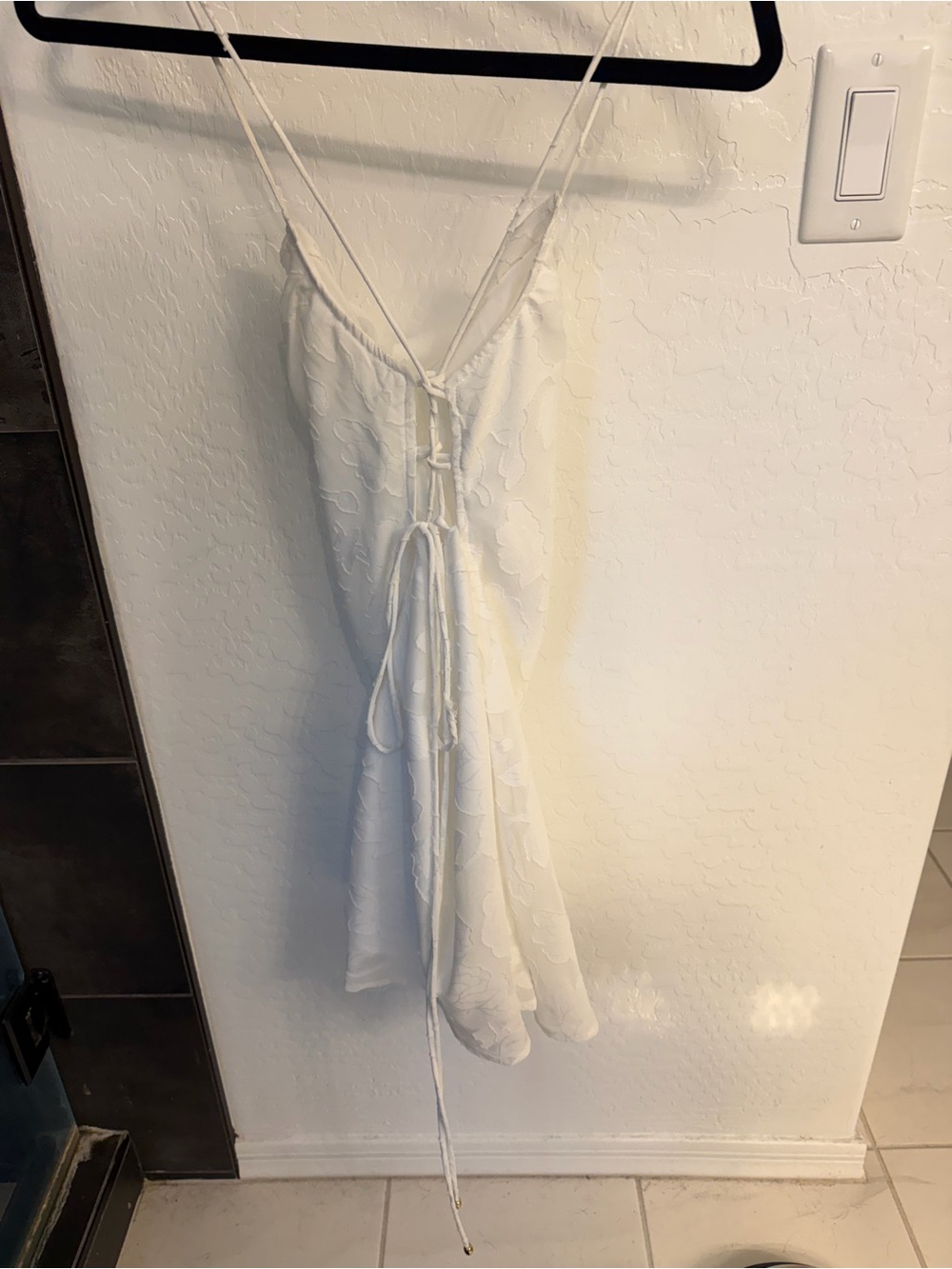 Hello Molly Poolside Glimmer Mini Dress White View 5